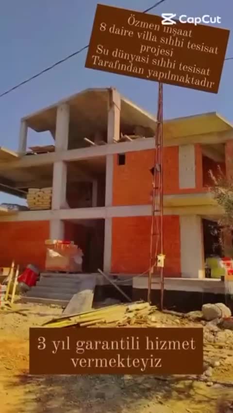 Sıhhi tesisat sahadan video