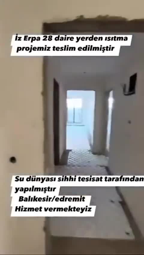 Sıhhi tesisat uygulama videosu