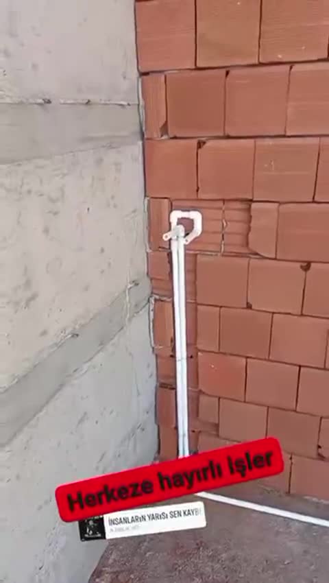 Sıfırdan daire tesisat videosu
