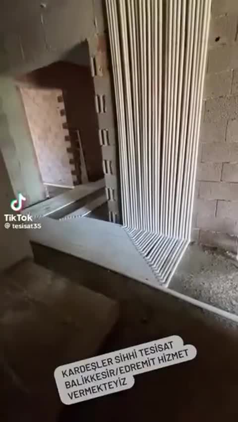 Sıhhi tesisat sahadan video