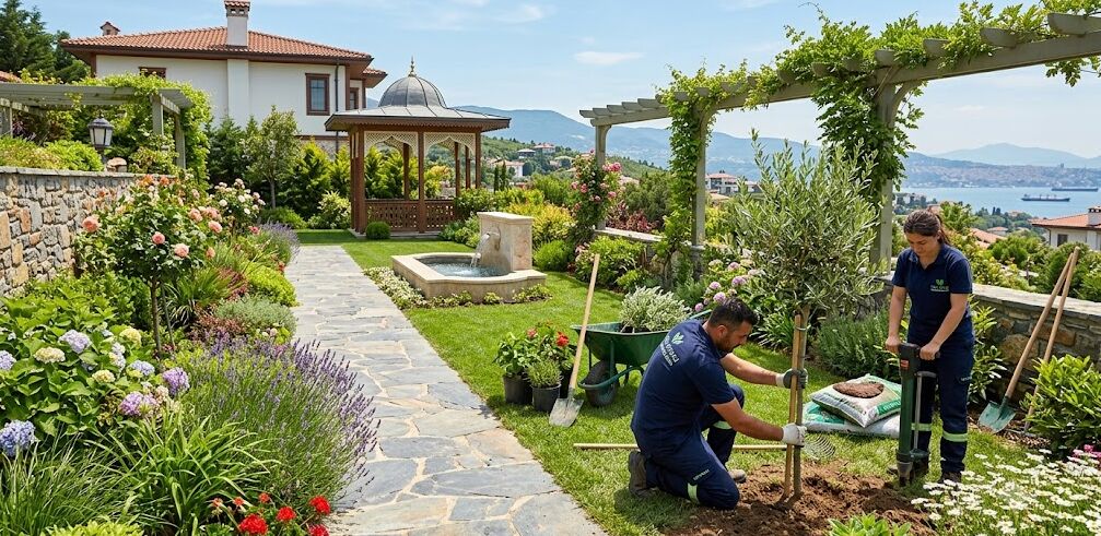 Bahçe ve peyzaj düzenlemesi